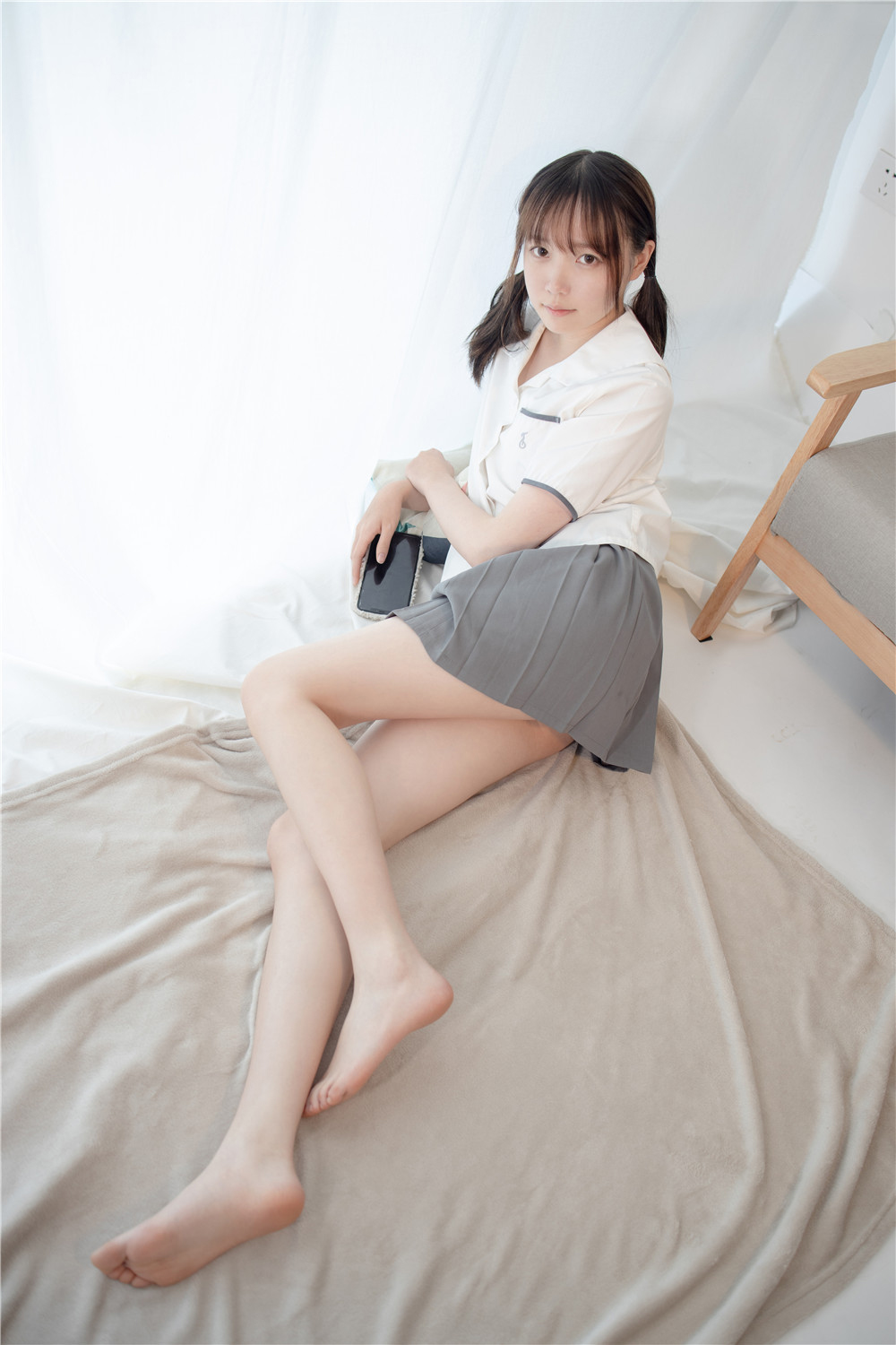 图片[1]-JKFUN-百圆定制 1.5-1 Aika [69P]-微密空间-全网最全抖音网红铁粉空间写真